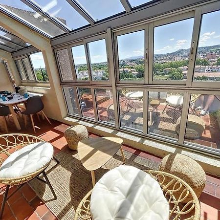 Le Panoramique - Sublime Vue Sur La Cite Apartment Carcassonne Bagian luar foto