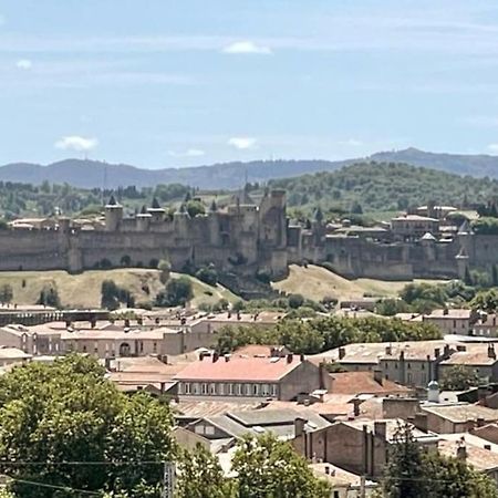 Le Panoramique - Sublime Vue Sur La Cite Apartment Carcassonne Bagian luar foto